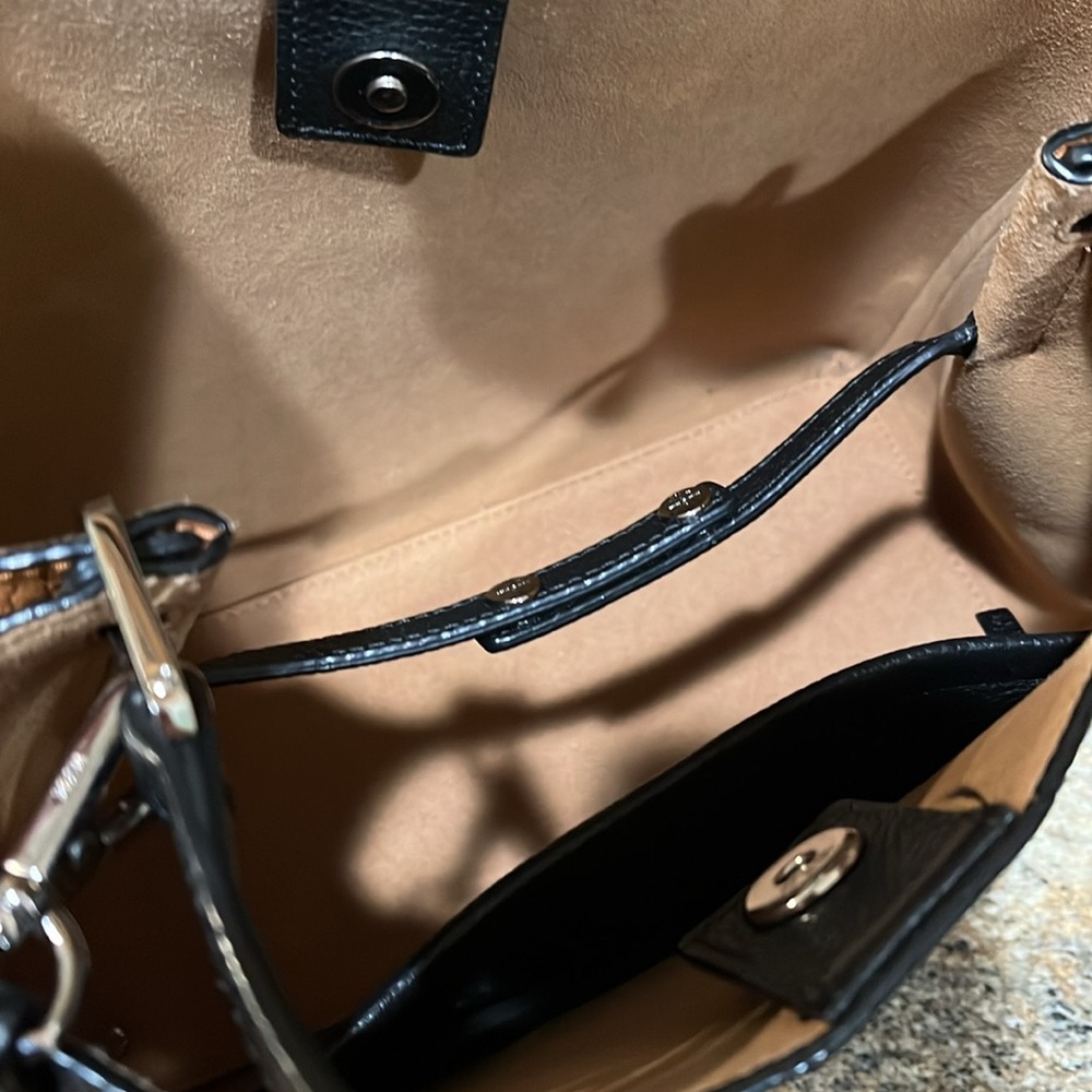 MCM Leather Visetos Shoulder Bag - Picture 10 of 12